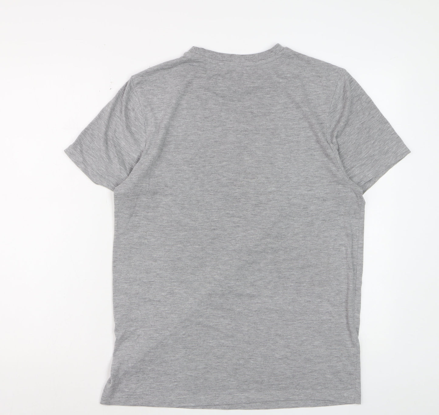PlayStation Men's Grey Graphic Logo T-Shirt Size L Regular Fit