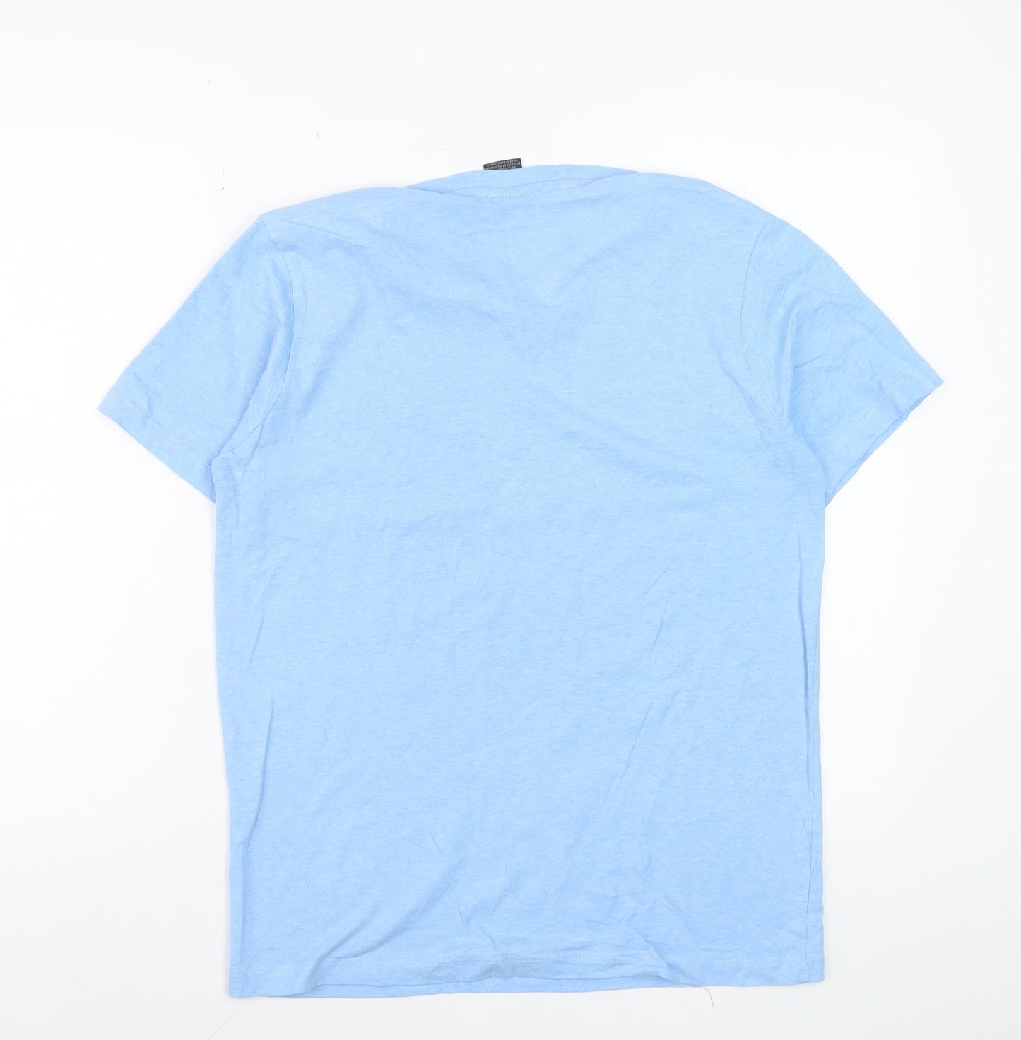 U.S. Polo Assn. Men's Blue V-Neck Short Sleeve Cotton T-Shirt Size S