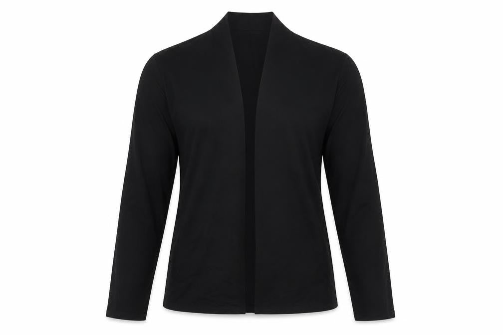 Talbots Women's Black Rayon Long Sleeve V-Neck Blouse Size M