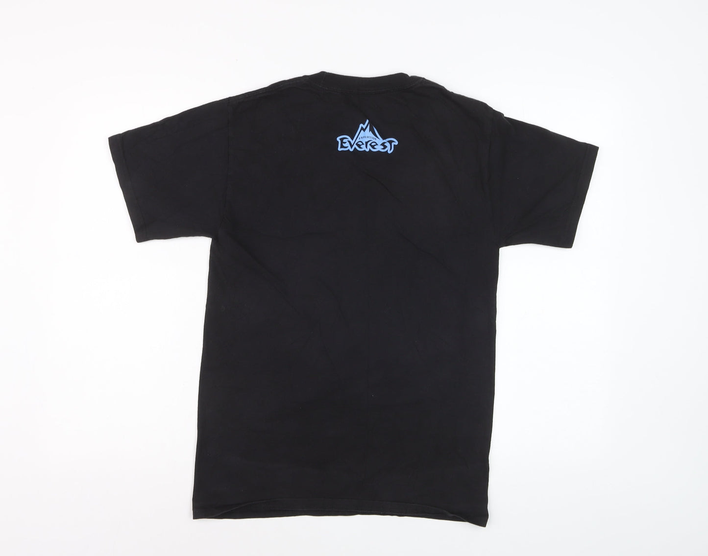 Disney Parks Women Black Yeti Graphic T-Shirt Small Casual Fit