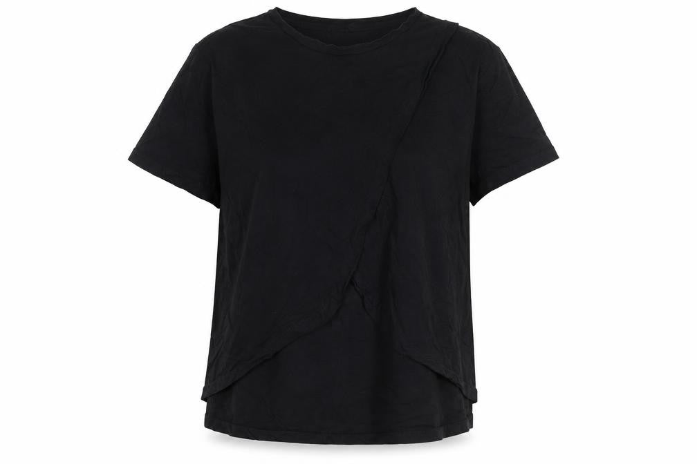 ASOS DESIGN Women’s Black UK 10 Short Sleeve Basic T-Shirt Cotton Top