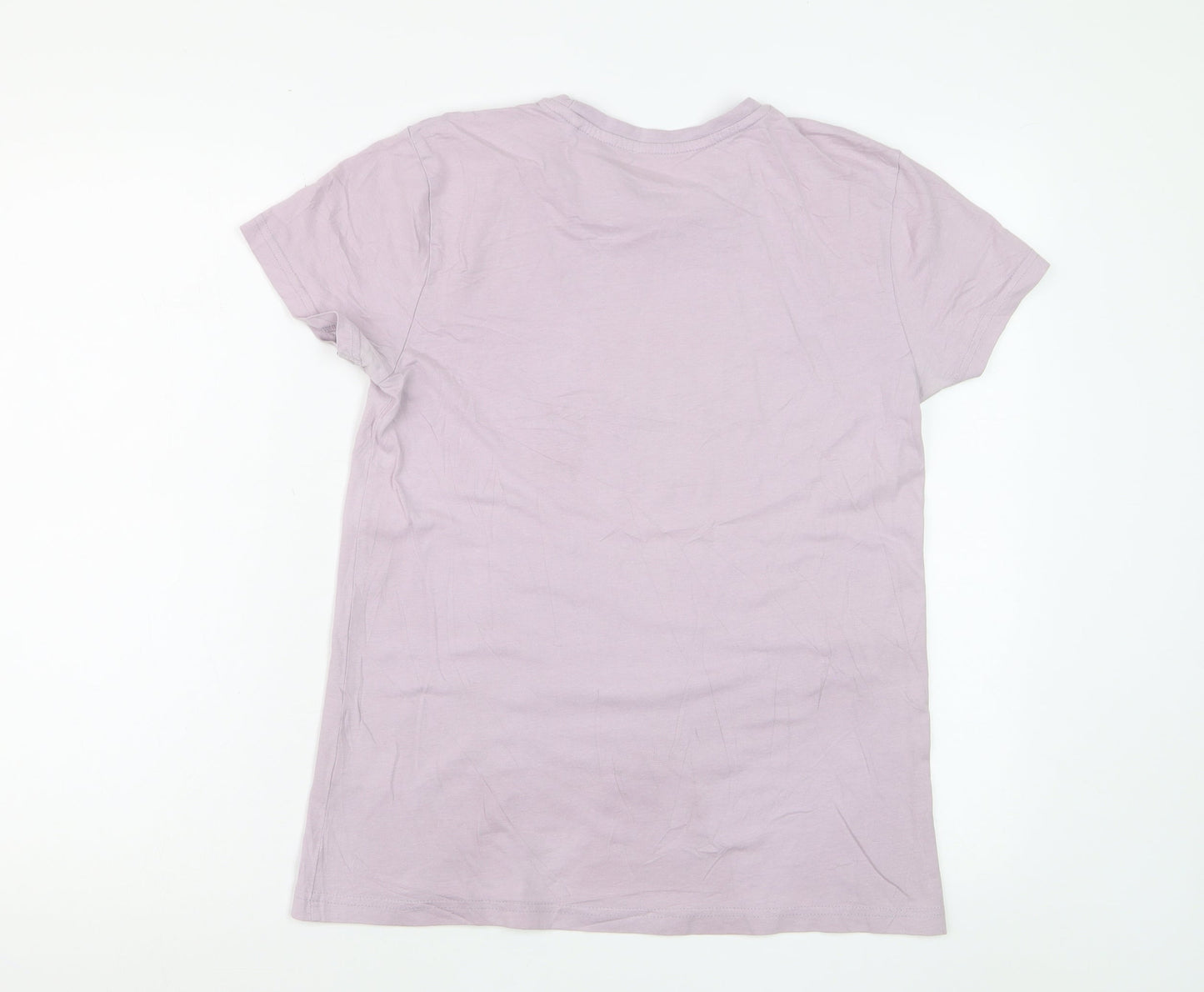 Threadbare Women’s Purple Cheat Day Cotton T-Shirt Size 10