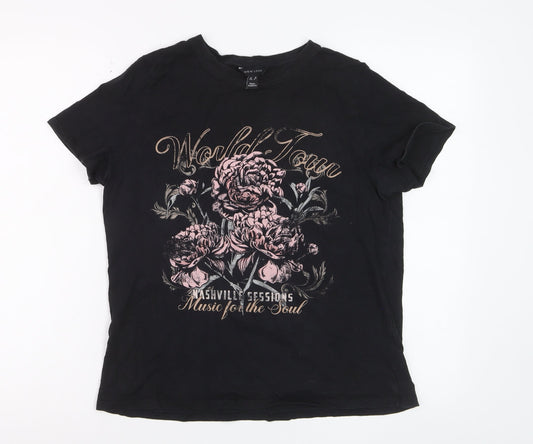 Prewornwholesale purple cropped slim fit active T-shirt with short sleeves and a high neckline.