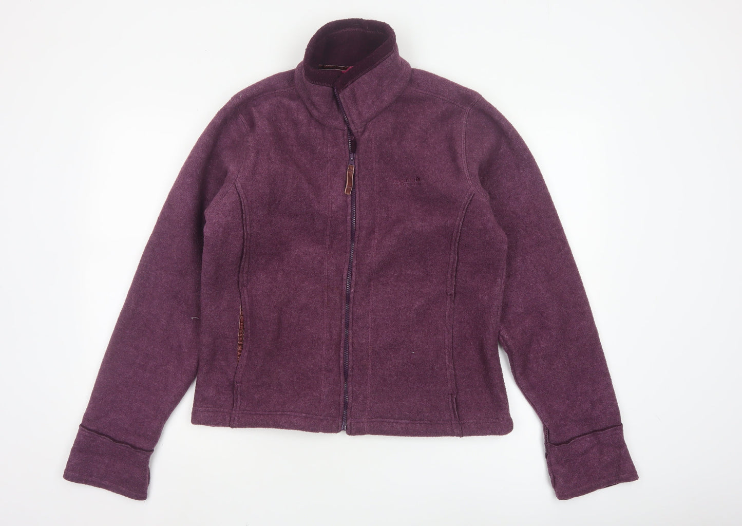 Regatta Women’s Purple Fleece Jacket Size 12 Full Zip Outdoor Wear