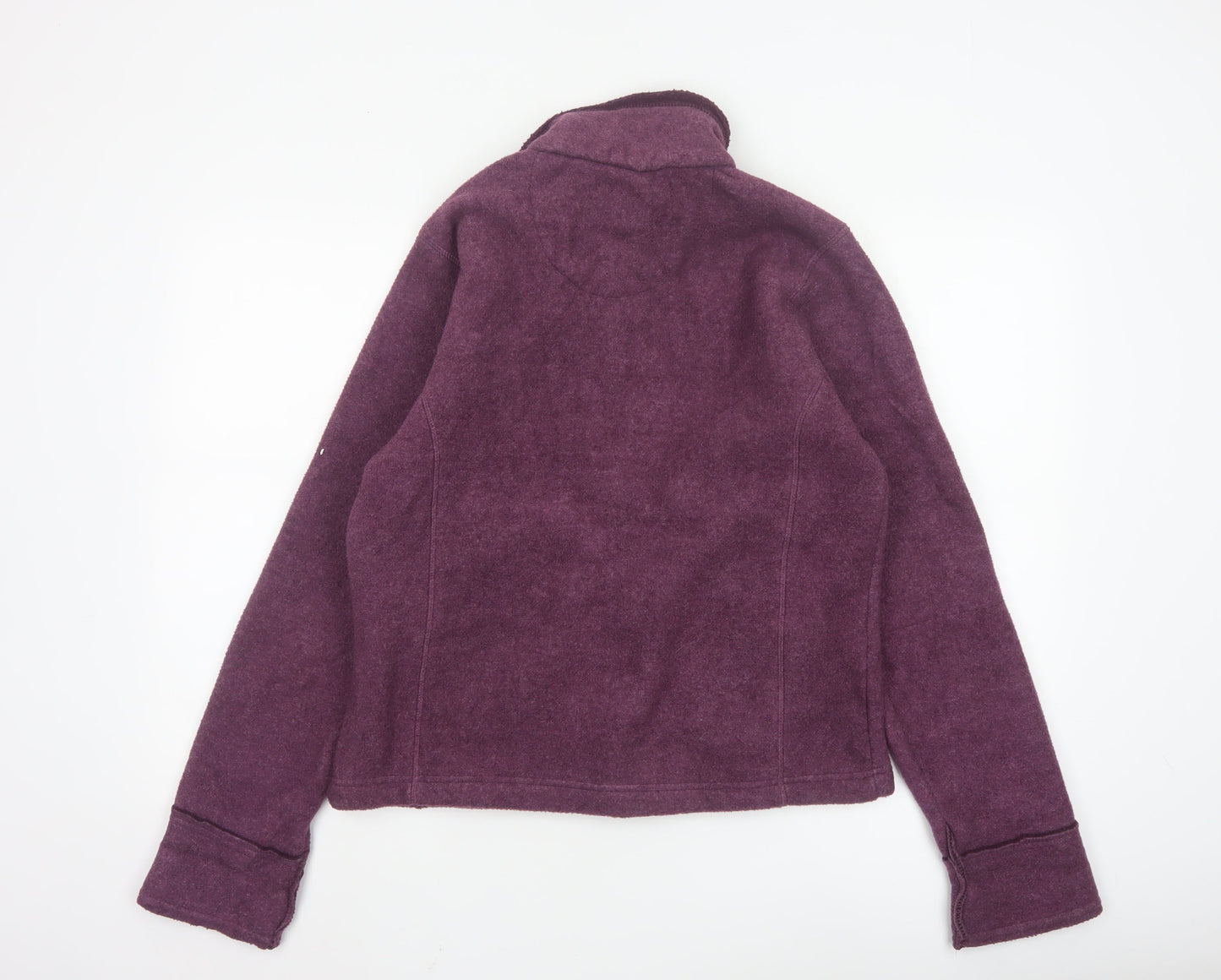 Regatta Women’s Purple Fleece Jacket Size 12 Full Zip Outdoor Wear