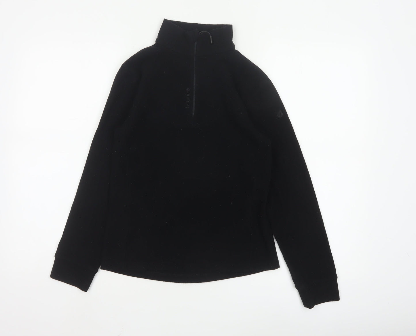 Lafuma Women's Black Fleece 1/2 Zip Pullover Sweatshirt Size S