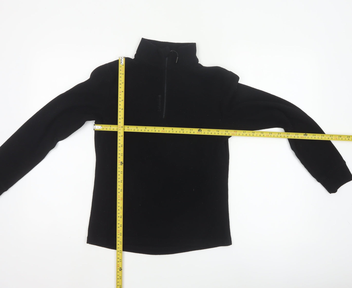 Lafuma Women's Black Fleece 1/2 Zip Pullover Sweatshirt Size S