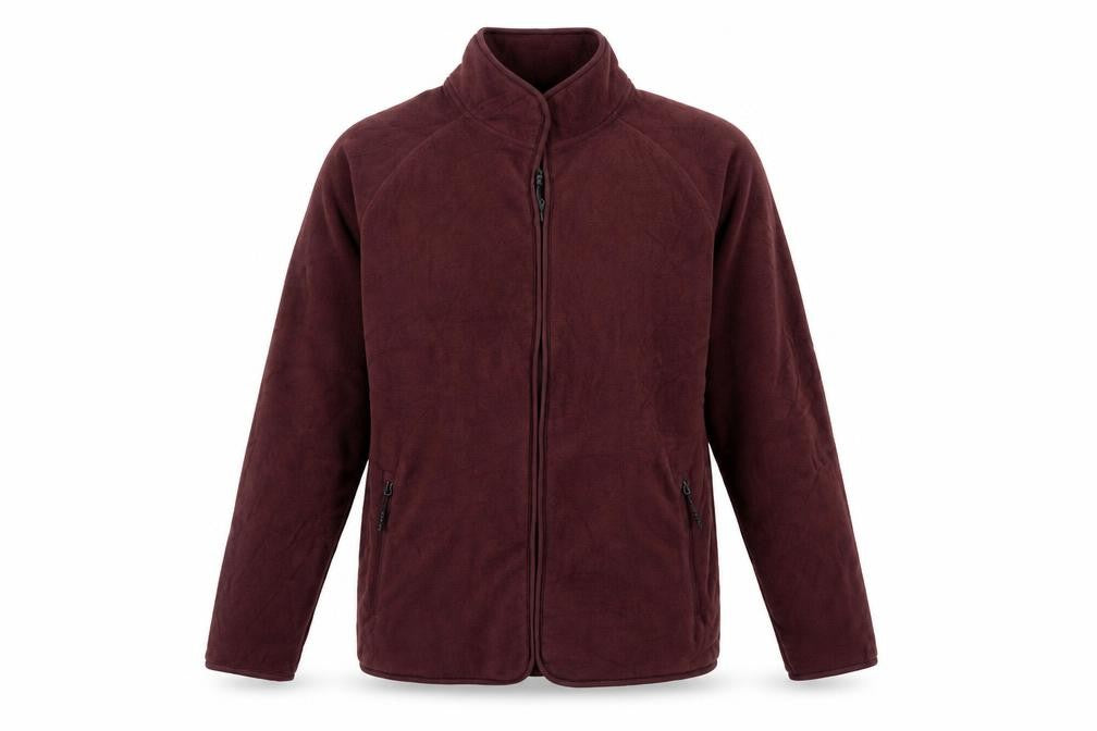 Marks & Spencer Men's Red Fleece Full Zip Jacket Size M
