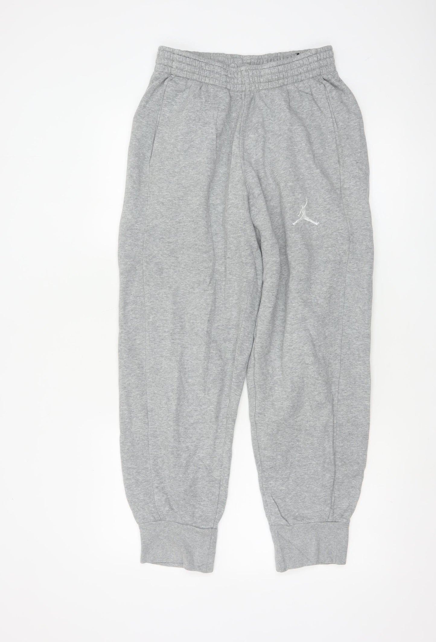 Jordan Mens Grey Jogger Sweatpants Small Regular Fit