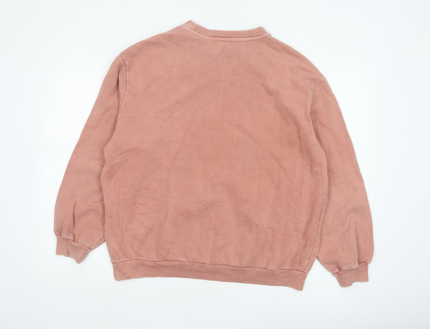 Levi's Men's Pink Crew Neck Cotton Sweatshirt XS Classic Style