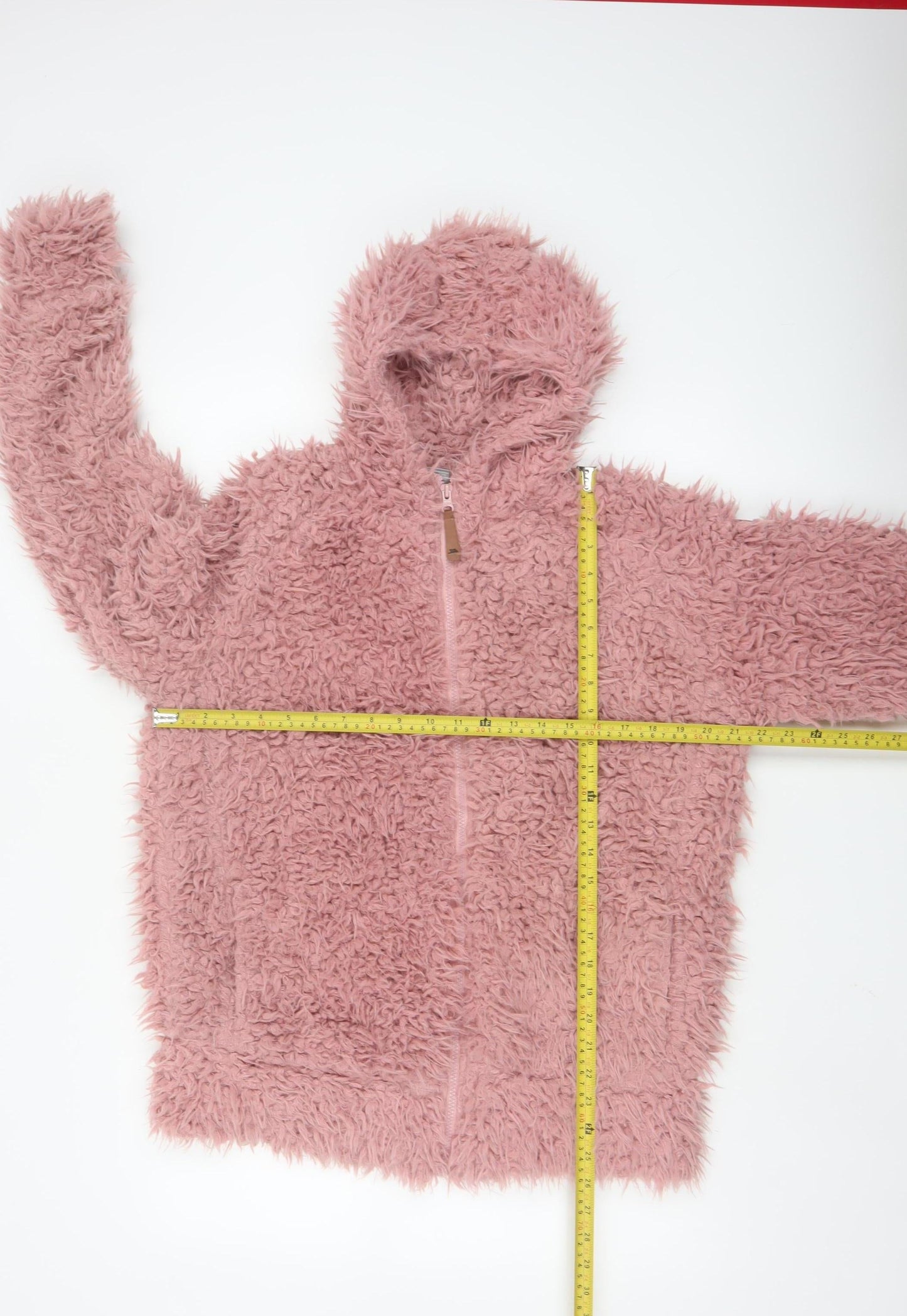 Trespass Women's Pink Full Zip Hooded Fleece Hoodie UK 14 L