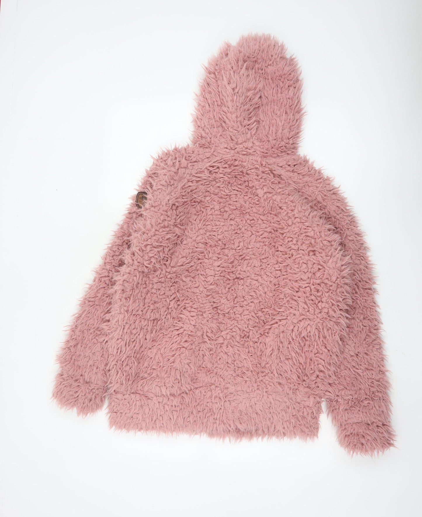 Trespass Women's Pink Full Zip Hooded Fleece Hoodie UK 14 L