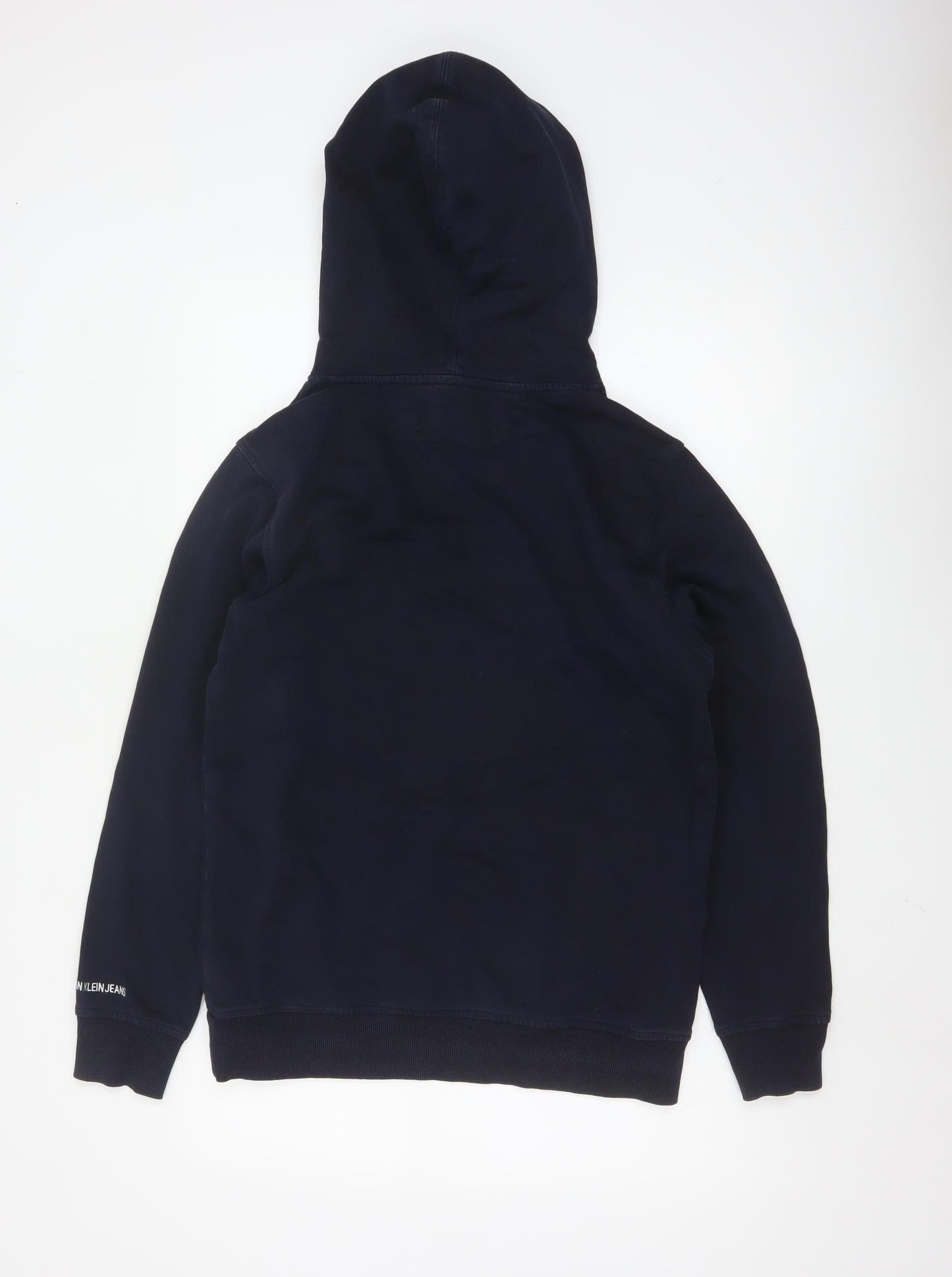 Calvin Klein Jeans Men's Black Pullover Hoodie Size S