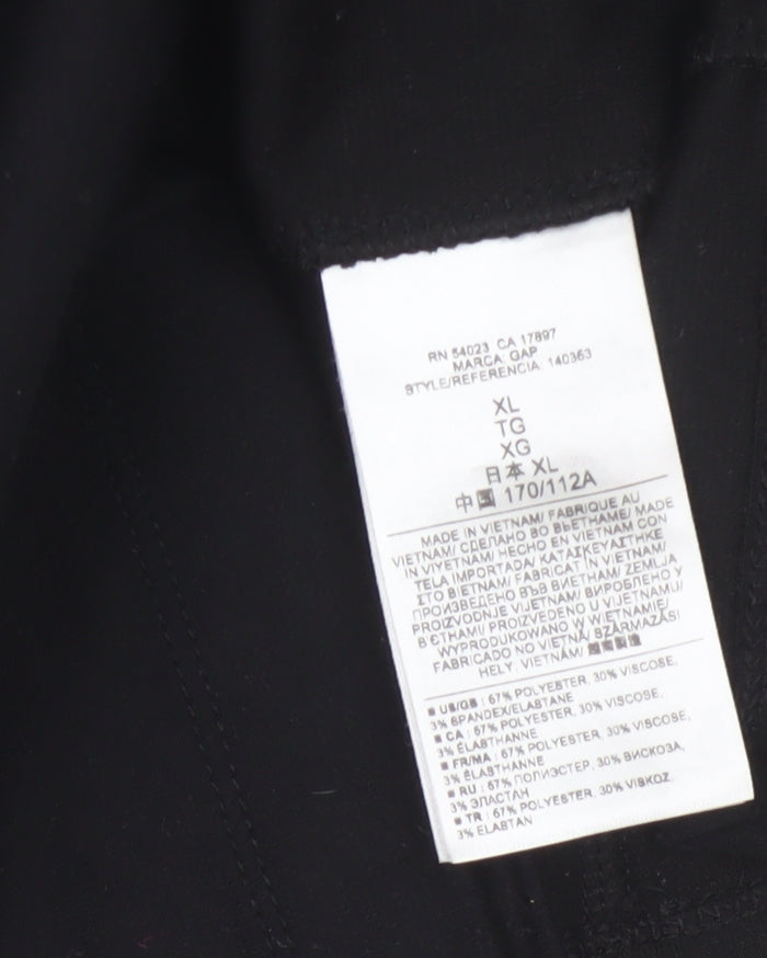 Gap Women’s Black XL Bodycon Knit Knee Length Dress