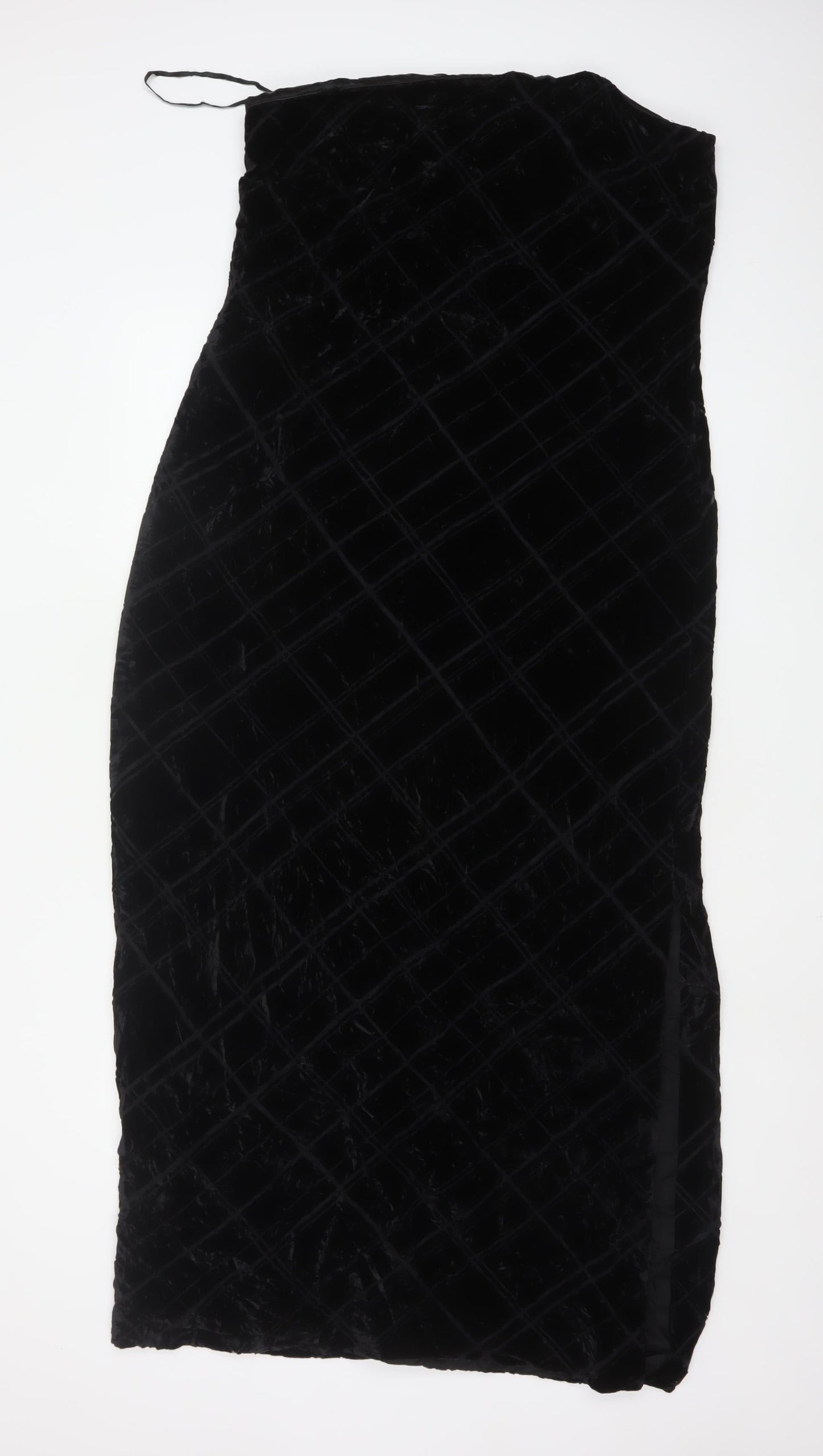 Brooks Brothers Women’s Black Velvet Sheath Dress Size 14 Formal