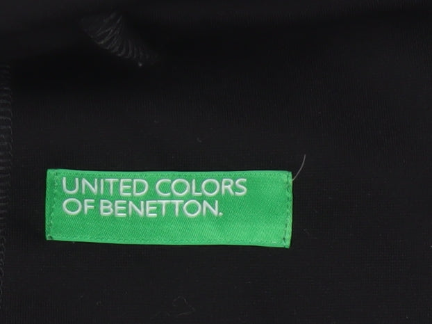 United Colors of Benetton Women Black UK 12 Classic Blazer Jacket