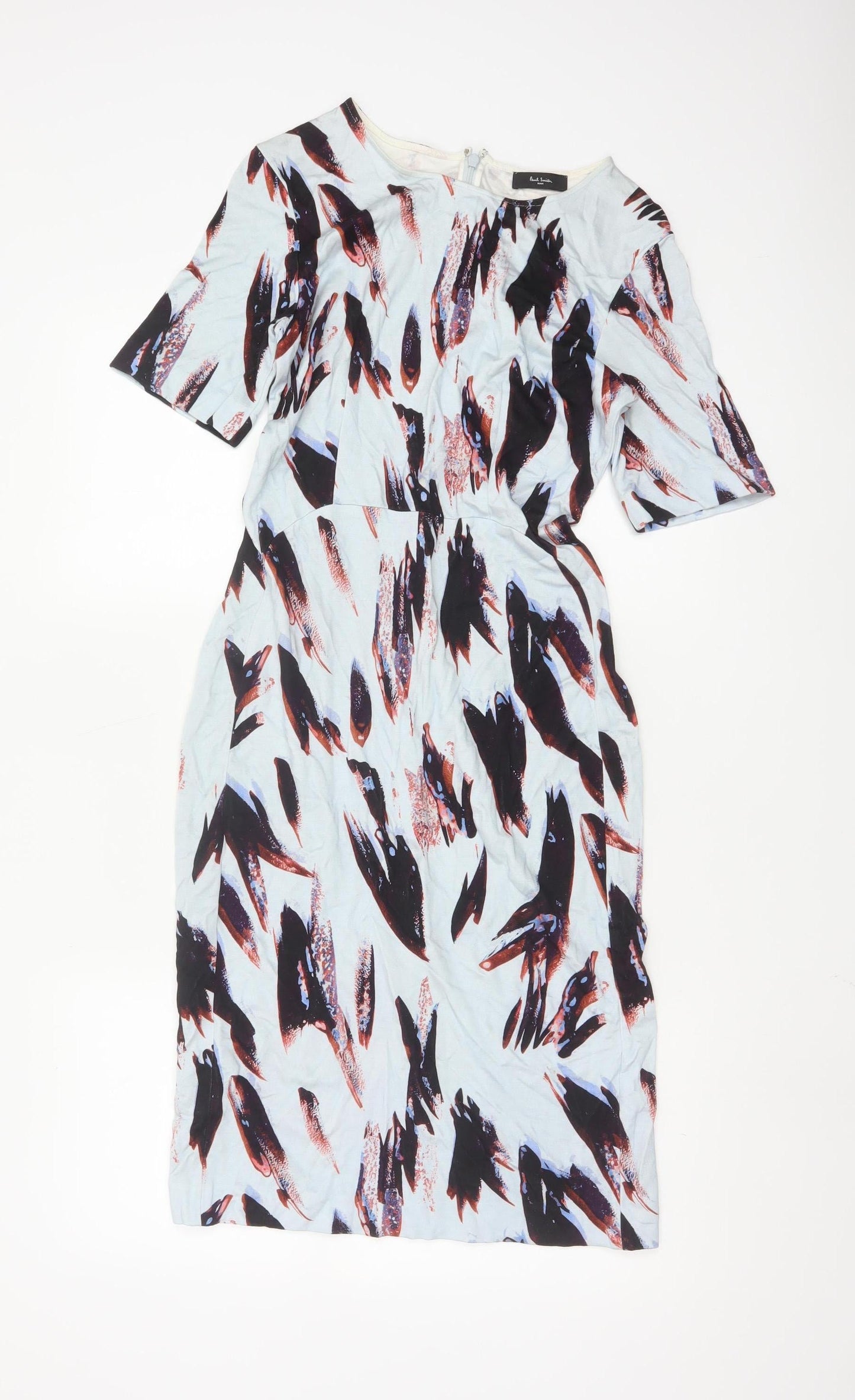 Paul Smith Women’s Multicoloured Sheath Dress Size 14 Knee Length