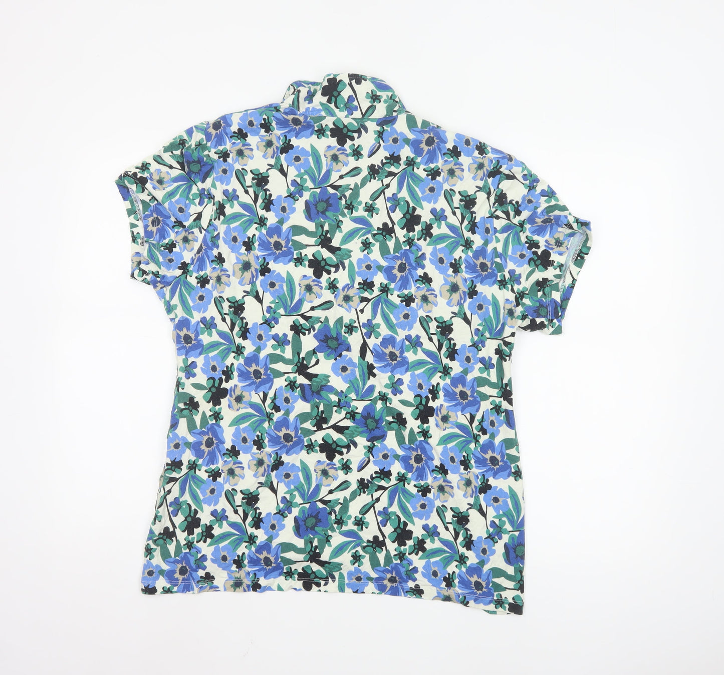 Joe Browns Womens Multicoloured Floral Wrap Blouse Size 18