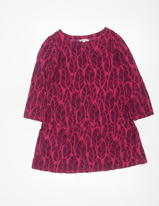 Prewornwholesale purple cropped slim fit active T-shirt with short sleeves and a high neckline.