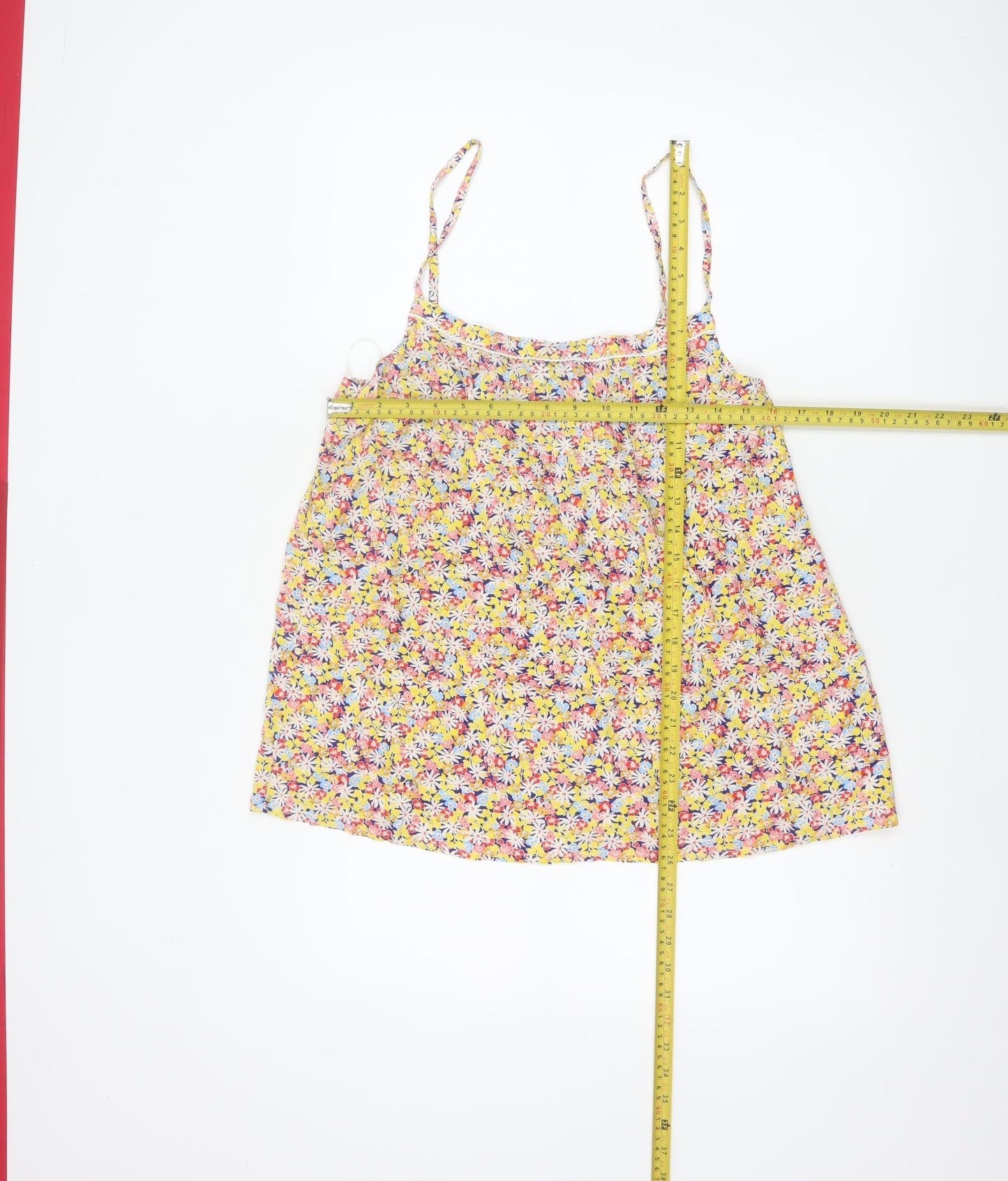 Fat Face Womens Multicoloured Floral Viscose Camisole Top Size 14
