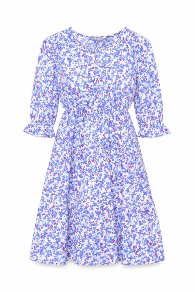 Ruth Langsford Women’s Multicoloured Floral Midi A-Line Dress UK 12P