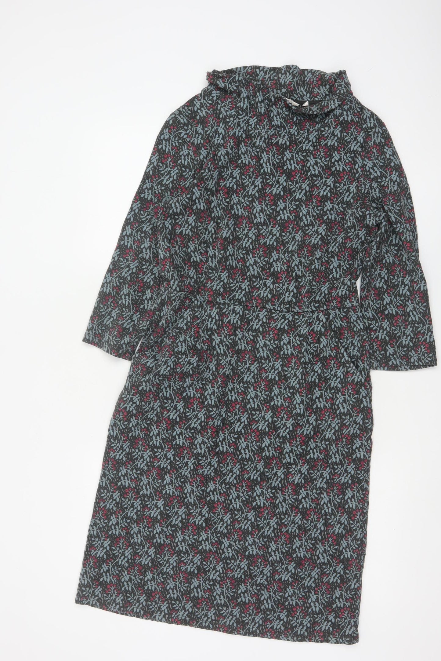 Seasalt Cornwall Women Multicoloured Floral Shift Dress Size 10
