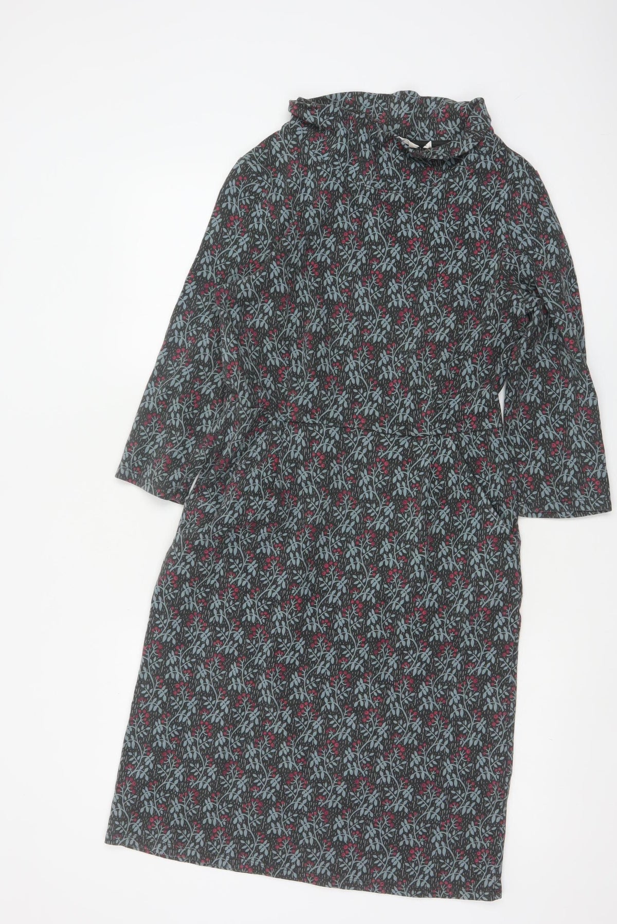 Seasalt Cornwall Women Multicoloured Floral Shift Dress Size 10