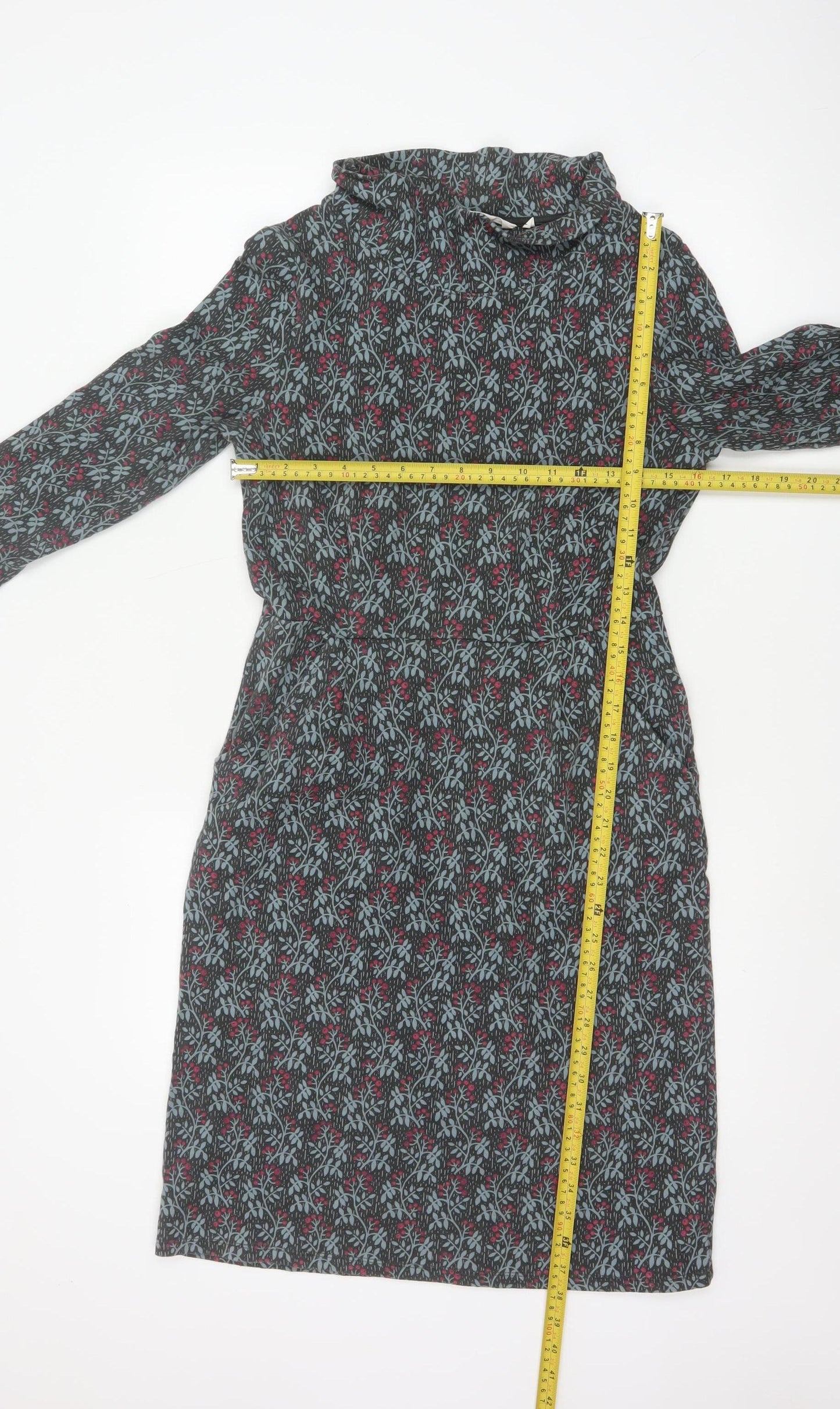 Seasalt Cornwall Women Multicoloured Floral Shift Dress Size 10