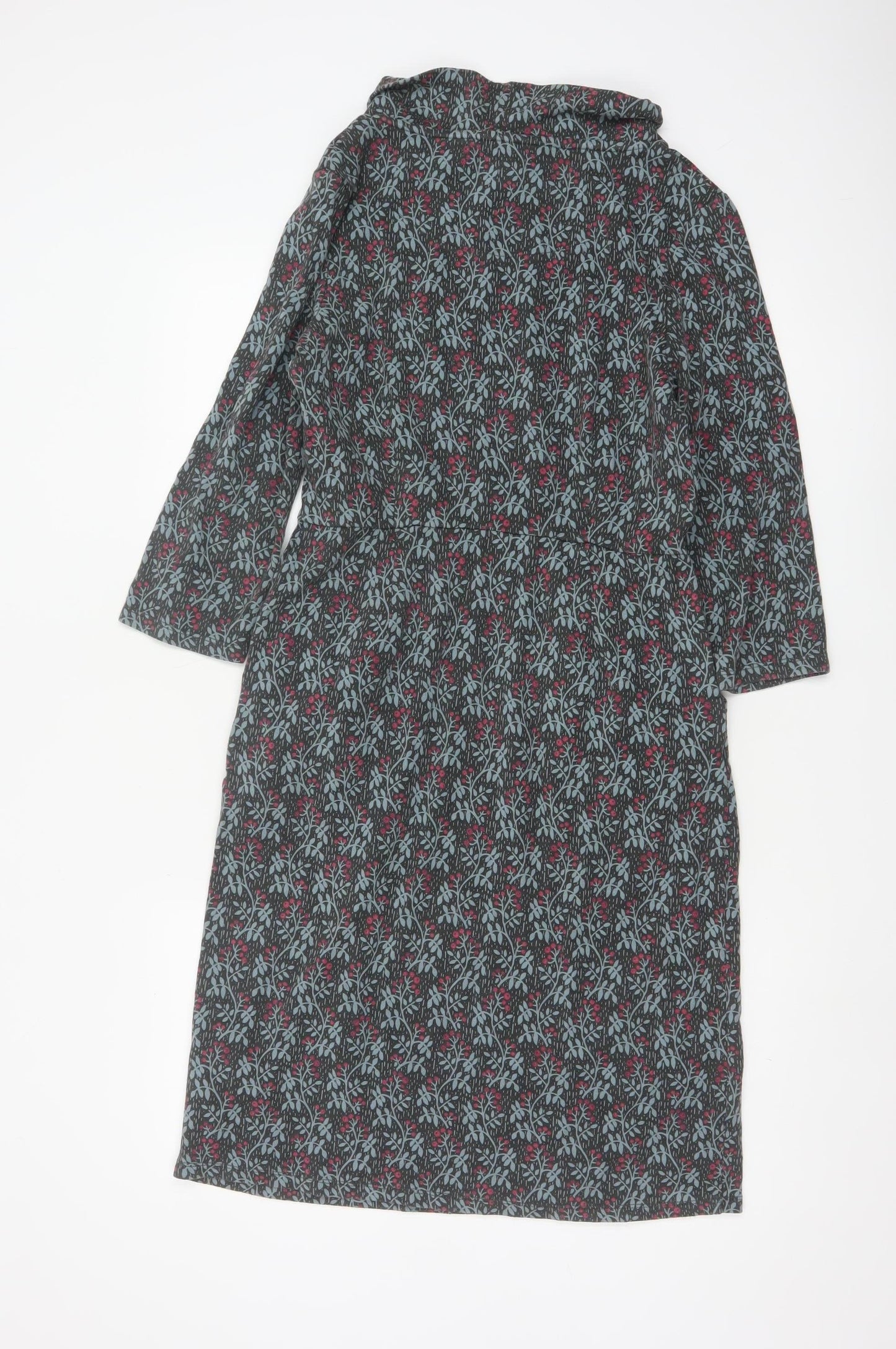 Seasalt Cornwall Women Multicoloured Floral Shift Dress Size 10