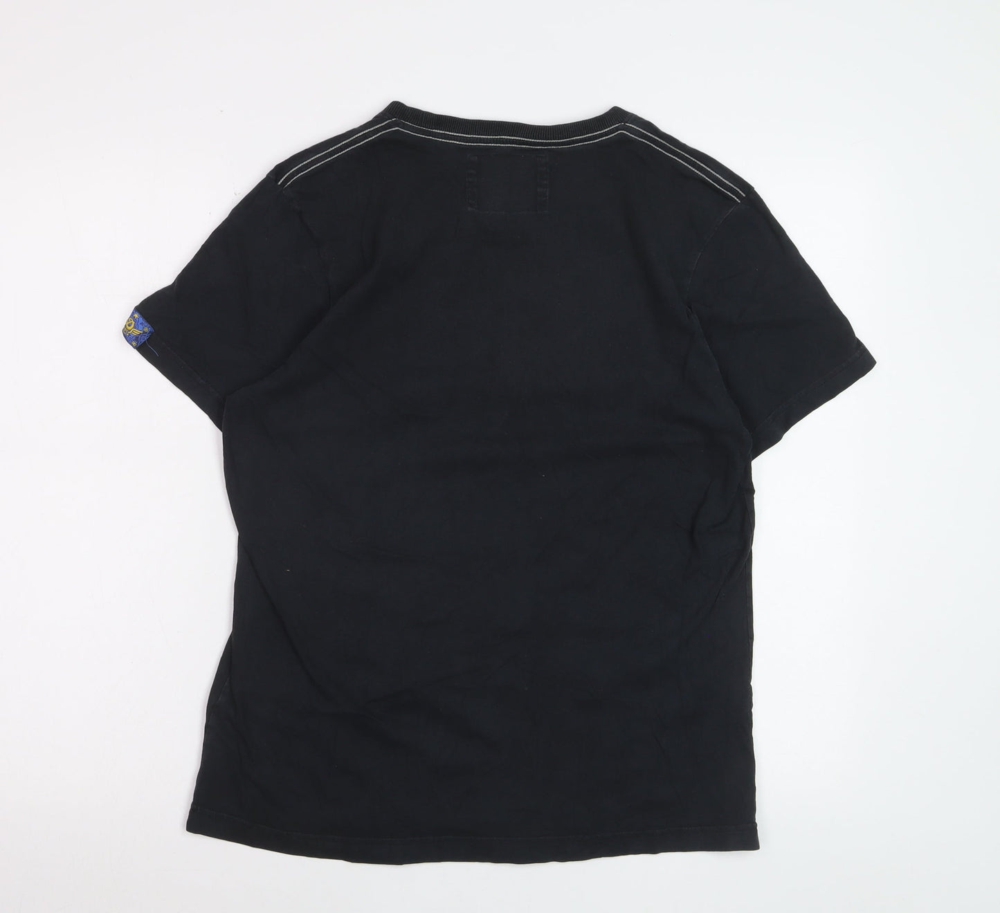 Duck Cafe Women's Black Tokyo Graphic Cotton T-Shirt XL