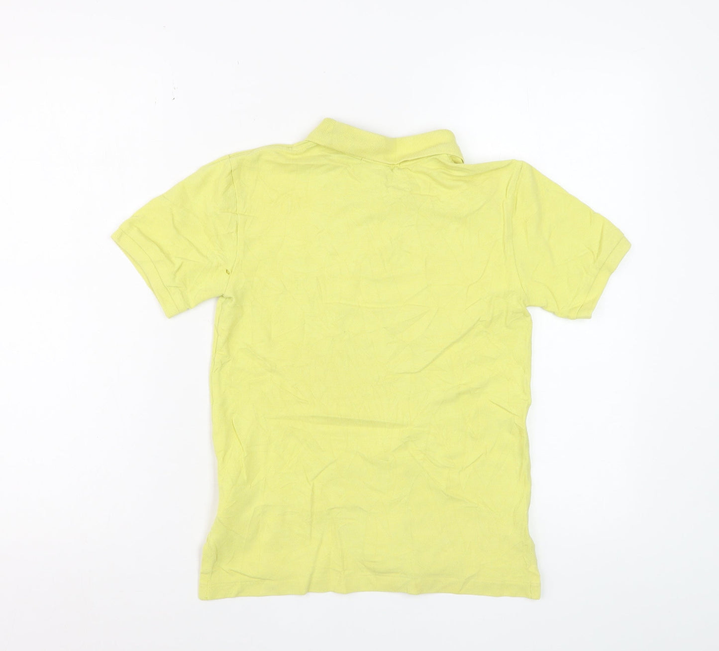 Ralph Lauren Boys Yellow Polo Shirt Size 8 Years Cotton Classic Fit