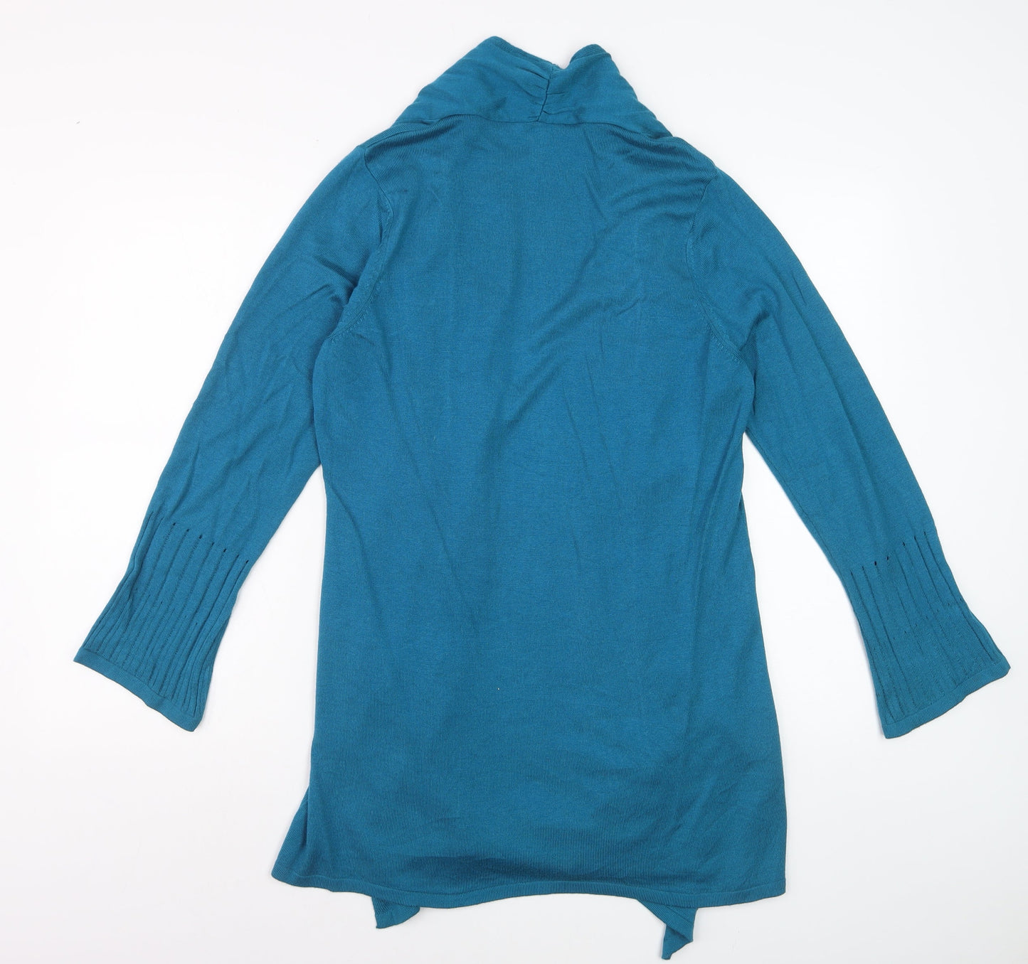 Marks and Spencer Women Blue Long Sleeve Open Cardigan Size 16