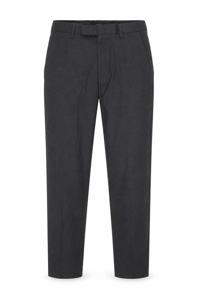 Marks & Spencer Men's Grey Regular Fit Dress Trousers 28W 31L
