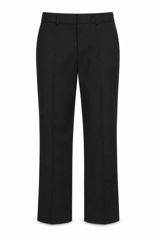 Zara Women Black L Slim Fit Dress Pants Smart Work Trousers
