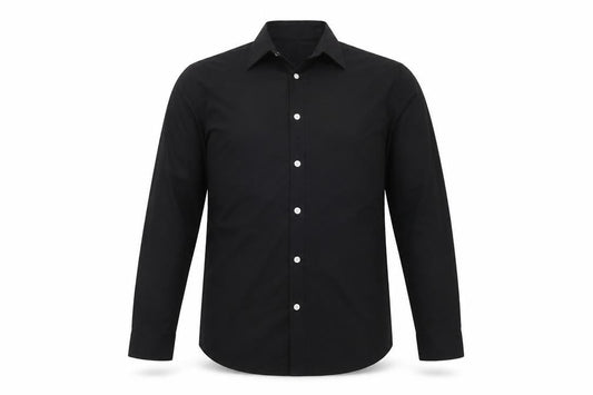 Topman Men’s Black Long Sleeve Formal Dress Shirt M