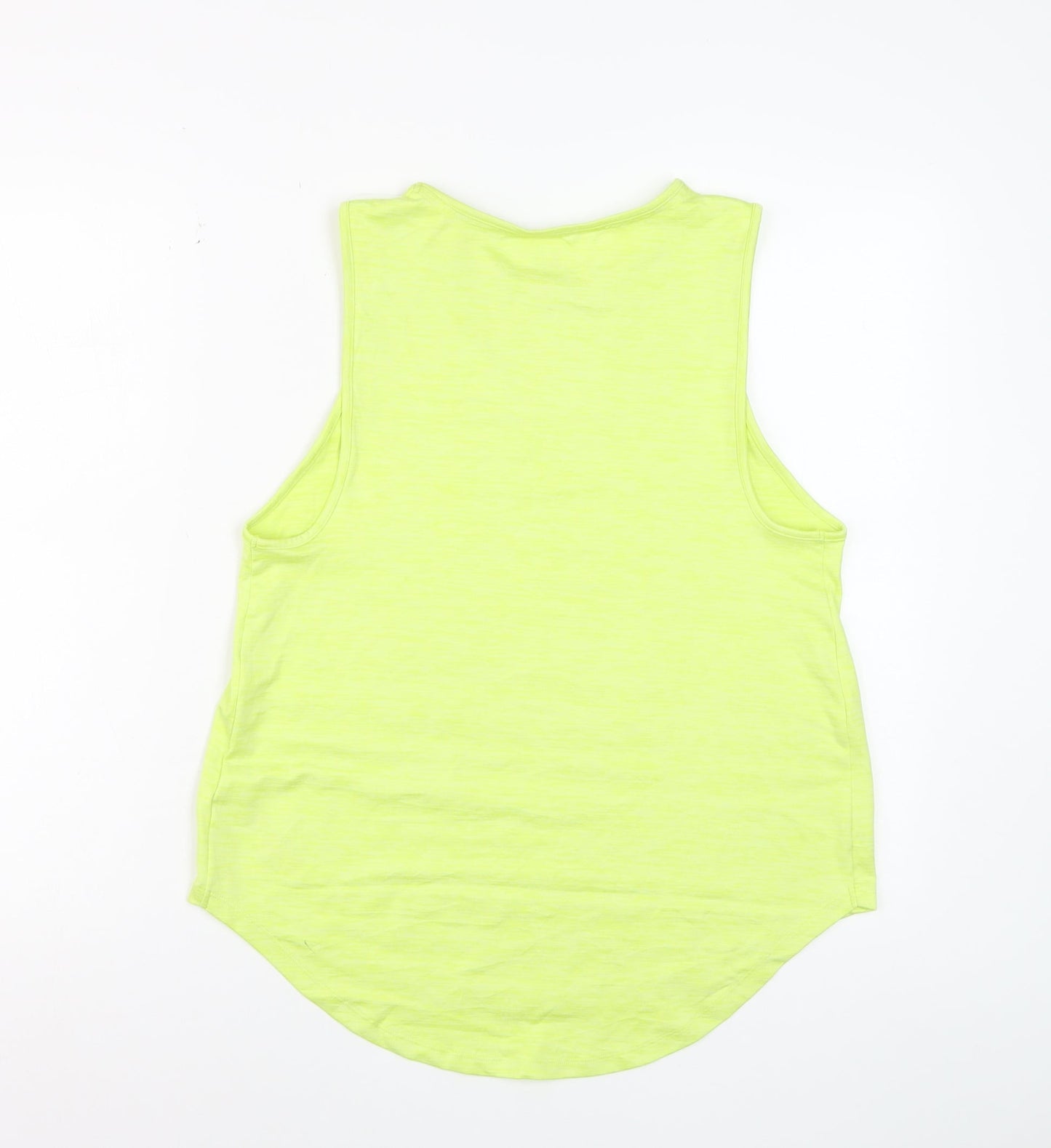 Marks and Spencer Goodmove Yellow Womens Size 10 Sleeveless Tank Top