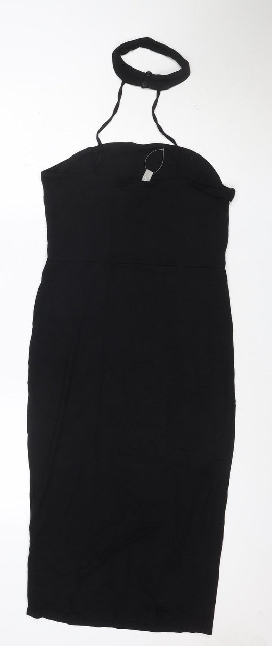 Prewornwholesale purple cropped slim fit active T-shirt with short sleeves and a high neckline.