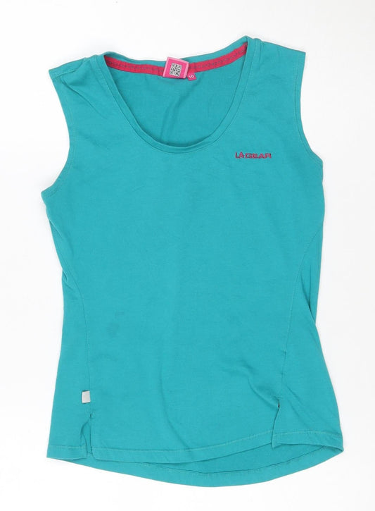 Prewornwholesale purple cropped slim fit active T-shirt with short sleeves and a high neckline.