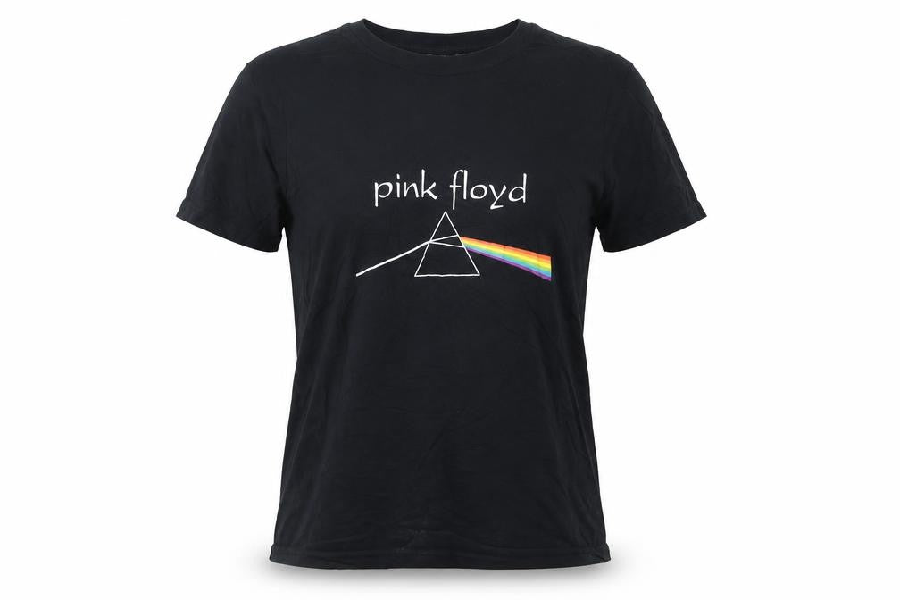 Pink Floyd Women's Black Small Band T-Shirt Short Sleeve Cotton