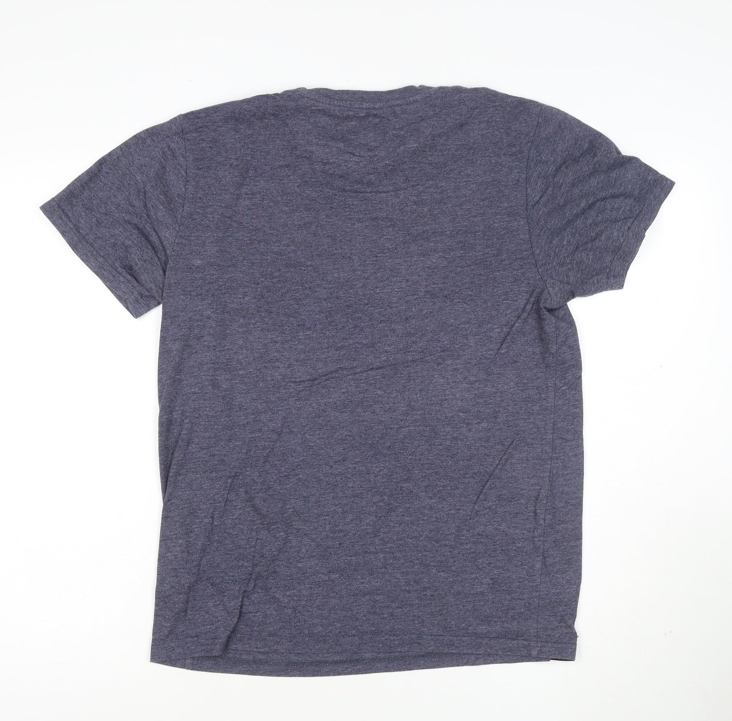 Henleys Originals Men's Blue Graphic Print T-Shirt Size M