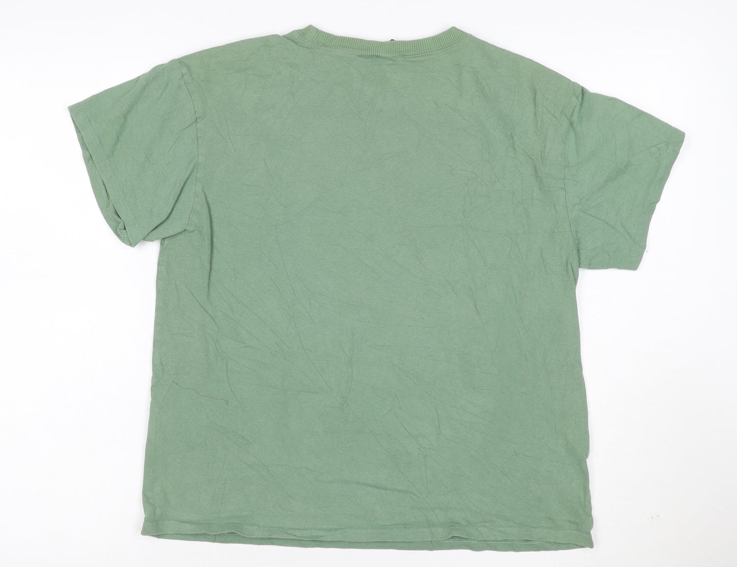 H&M Divided Women’s Green Beastie Boys Graphic Cotton T-Shirt S