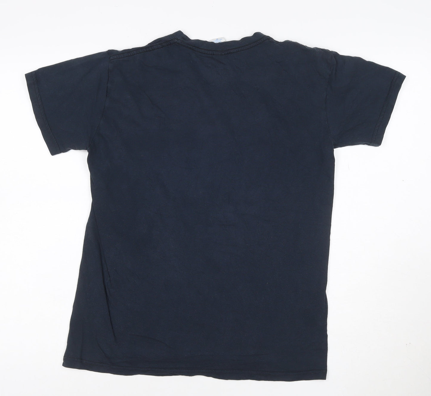 Gildan Mens Black Space Invaders Retro Graphic T-Shirt Size M