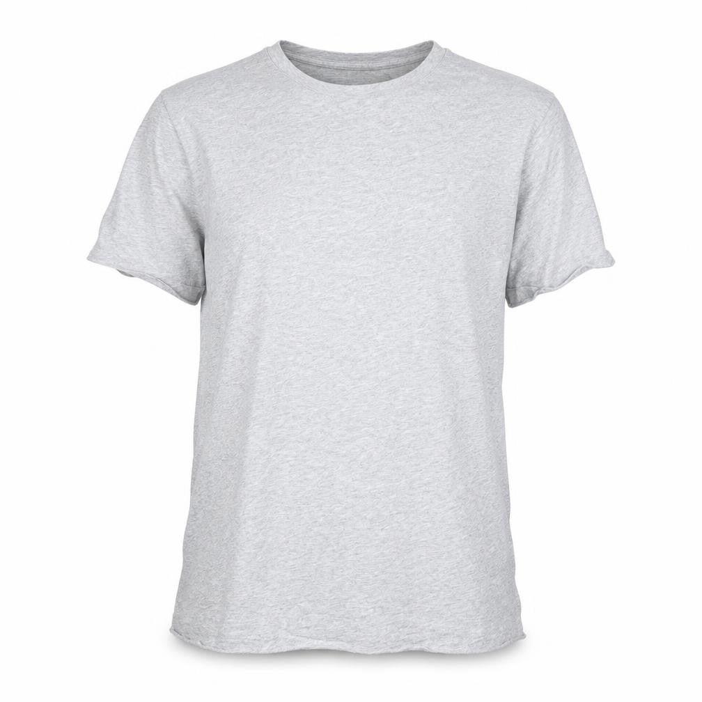 AllSaints Men's Grey Cotton Crew Neck T-Shirt Size L