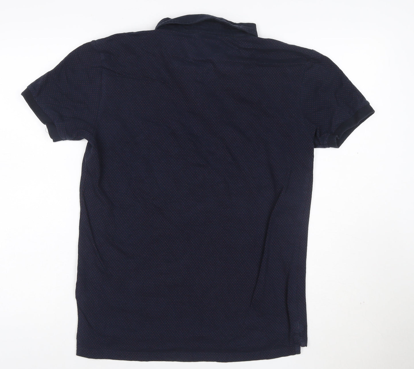 Le Shark Men's Blue Small Polo Shirt Button Down Classic Logo
