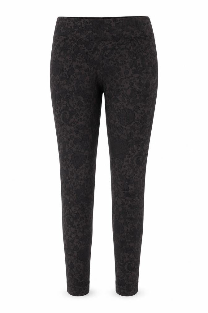 Marks & Spencer Women’s Black Floral Stretch Leggings Size 10 Long