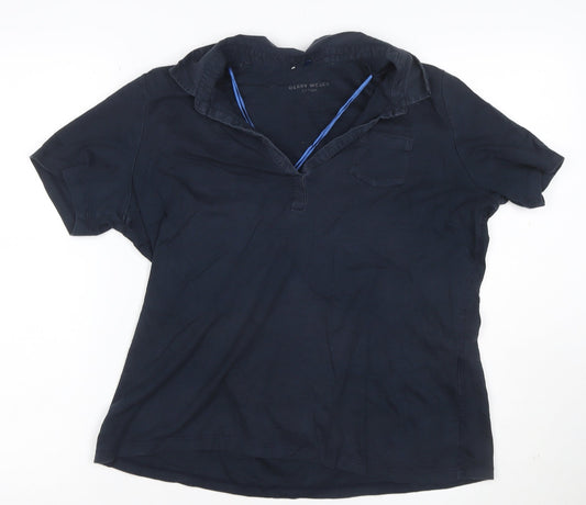 Prewornwholesale purple cropped slim fit active T-shirt with short sleeves and a high neckline.
