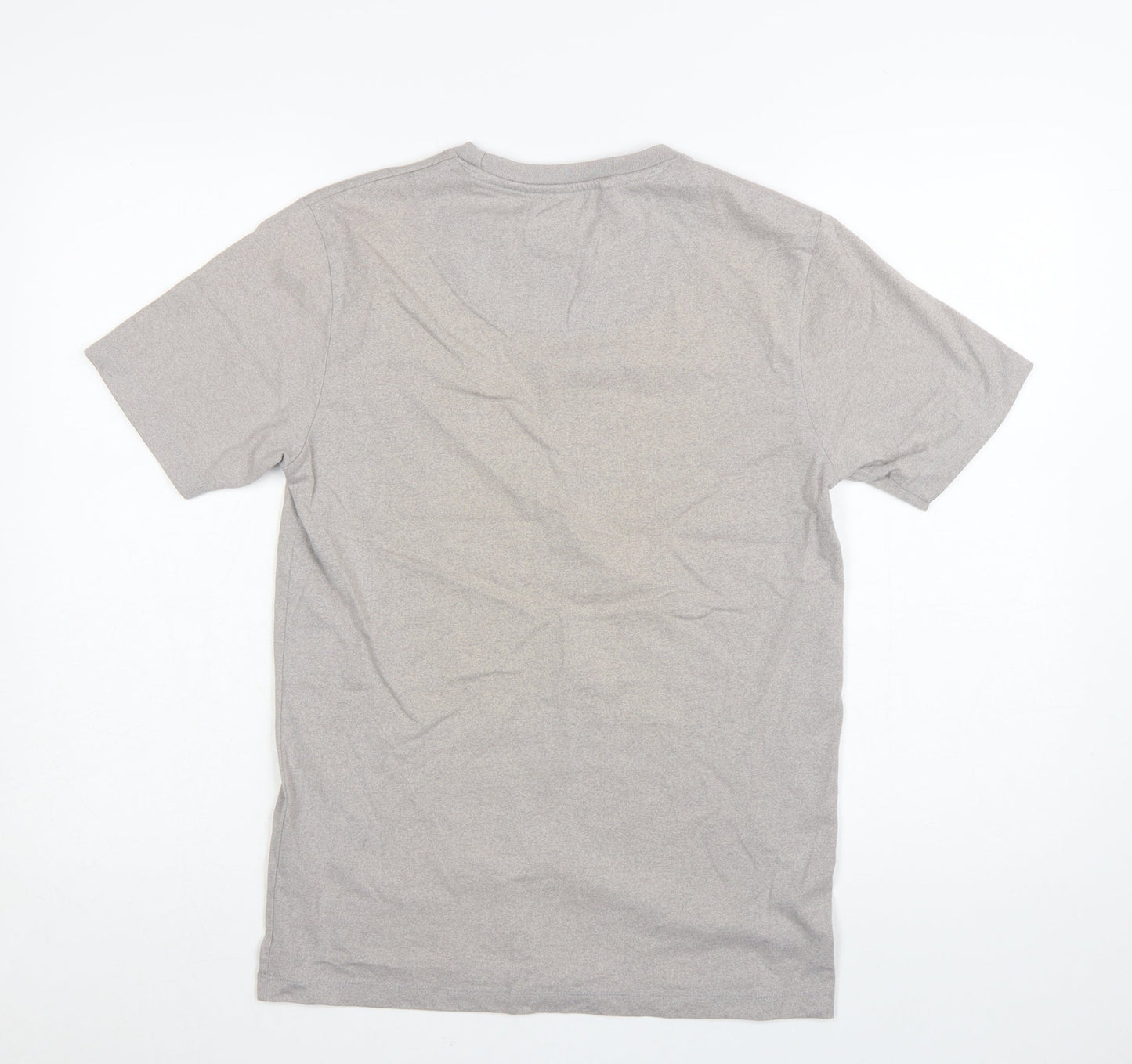 Diesel Men's Grey Crew Neck Short Sleeve Cotton T-Shirt M