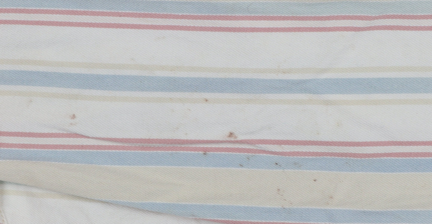 Zara Men's Multicoloured Striped Relaxed Fit Cotton Long Sleeve Shirt Size S