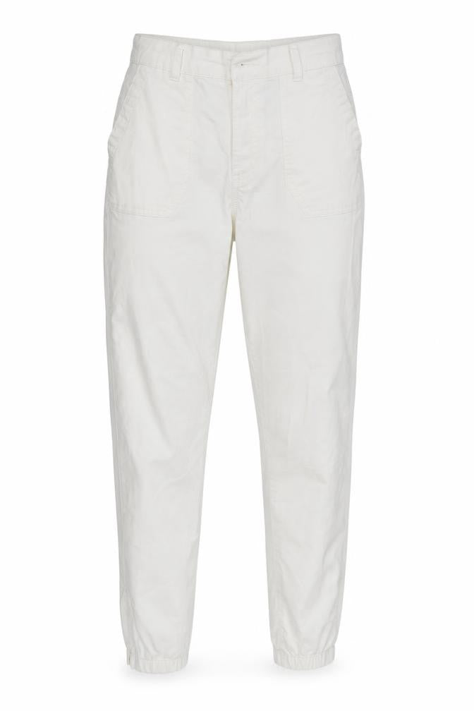 Marks & Spencer Women's Ivory Tapered Jeans Size 10 Regular Fit