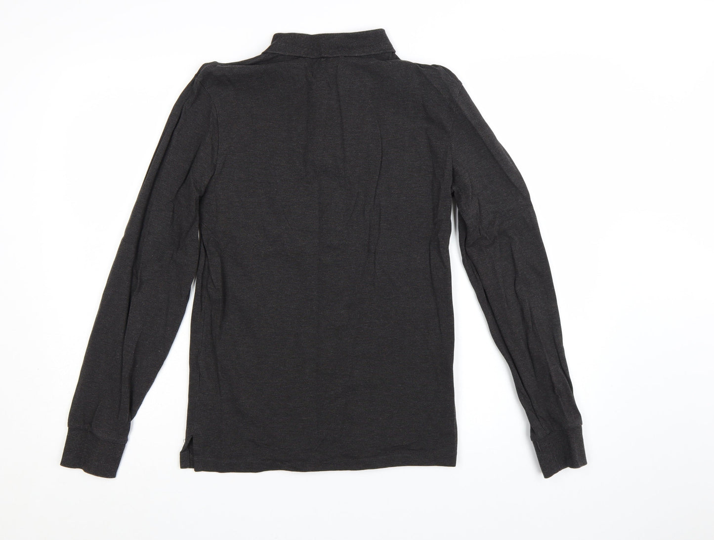 Ralph Lauren Men's Black Long Sleeve Slim Fit Polo Shirt XS